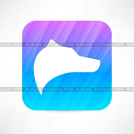dog symbol icon. Стоковая иллюстрация, агентство Ingram Publishing / Фотобанк Лори