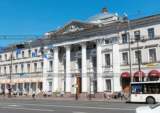 Дом Голландской Реформаторской церкви. Санкт-Петербург (2019 год). Редакционное фото, фотограф Александр Щепин / Фотобанк Лори