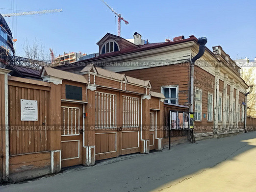 Дом-музей М. С. Щепкина по адресу Москва, улица Щепкина, 47, стр. 2. Россия. Редакционное фото, фотограф stargal / Фотобанк Лори