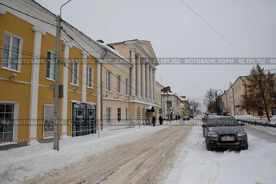Дом Озерова в Коломне (2024 год). Редакционное фото, фотограф Дмитрий Неумоин / Фотобанк Лори