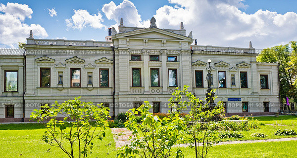 Дом Стахеева. Новая Басманная улица, дом 14, строение 1. Москва (2023 год). Редакционное фото, фотограф E. O. / Фотобанк Лори
