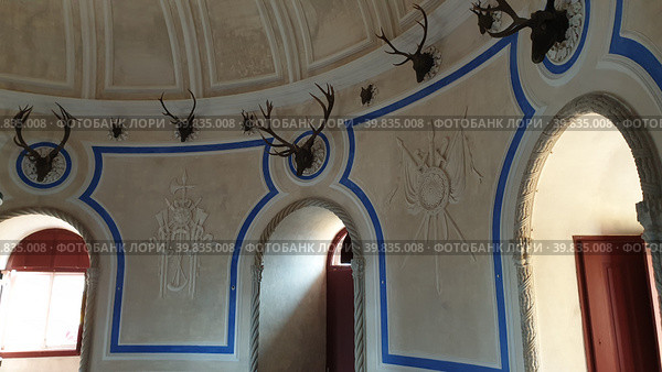 Дворец Пена (Palacio Nacional da Pena). Синтра, Лиссабон, Португалия (2023 год). Редакционное фото, фотограф lana1501 / Фотобанк Лори
