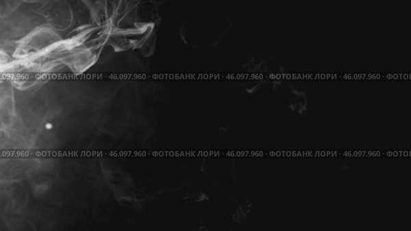 Дымные шары на чёрном фоне. Стоковое видео, видеограф Семён Прудий / Фотобанк Лори