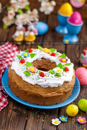 easter cake. Стоковое фото, агентство Ingram Publishing / Фотобанк Лори