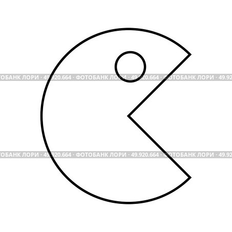 Eater black icon . Стоковая иллюстрация, агентство Ingram Publishing / Фотобанк Лори