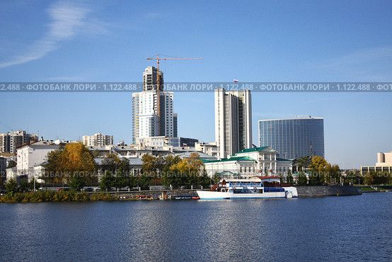 Екатеринбург.Набережная городского пруда. (2009 год). Стоковое фото, фотограф Анастасия Семенова / Фотобанк Лори
