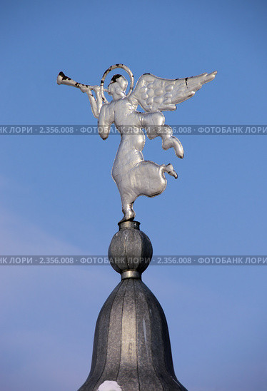 Екатерининская пустынь (Свято-Екатерининский монастырь). Флюгер (2011 год). Стоковое фото, фотограф Илюхина Наталья / Фотобанк Лори