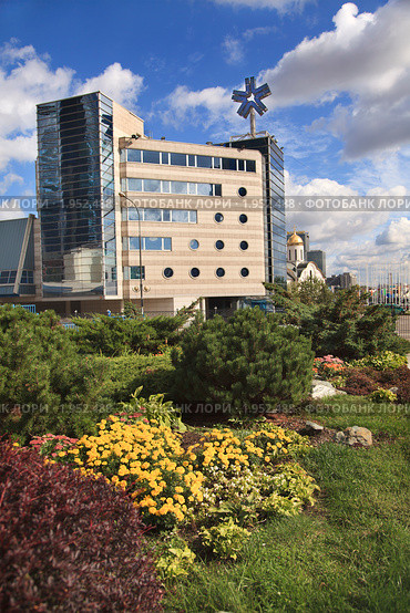 Экспоцентр на Красной Пресне, Москва, Россия (2010 год). Редакционное фото, фотограф Николай Винокуров / Фотобанк Лори