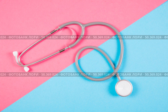 elevated view stethoscope dual background. Стоковое фото, агентство Ingram Publishing / Фотобанк Лори