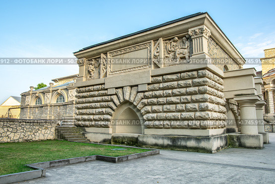 Ессентуки. Грязелечебница имени Семашко, фрагмент. Редакционное фото, фотограф Лариса Веселова / Фотобанк Лори