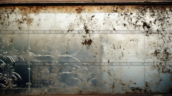 etched antique mirror texture ai generated. Стоковое AI-изображение, AI-художник Vectorwin / Фотобанк Лори
