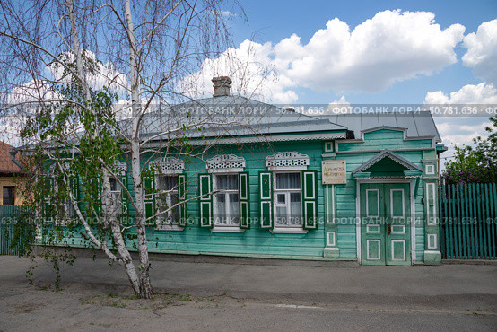Фасад дома-музея художника М.Б. Грекова. Новочеркасск, Ростовская область. Редакционное фото, фотограф Анна Карасева / Фотобанк Лори