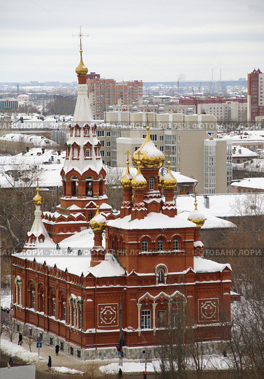Феодосиевская церковь г. Пермь (2008 год). Стоковое фото, фотограф Владимир Власов / Фотобанк Лори