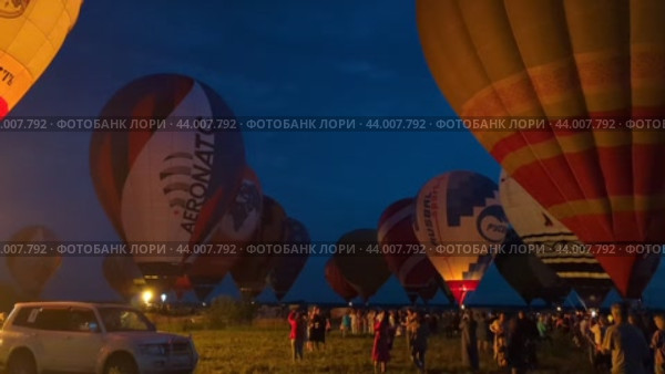 Фестиваль воздухоплавания "Небо России" 2024. Рязань. Редакционное видео, видеограф Владимир Макеев / Фотобанк Лори