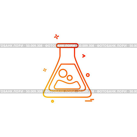 flask lab icon vector design. Стоковая иллюстрация, агентство Ingram Publishing / Фотобанк Лори
