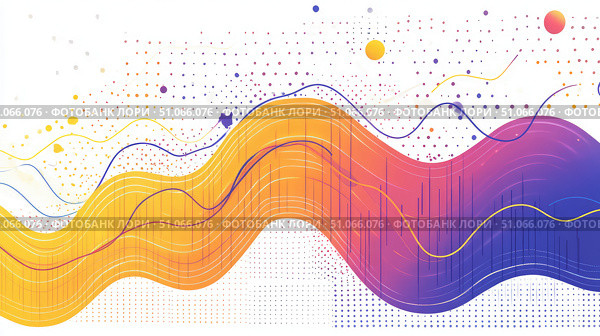 fluctuation oscillating sales graph ai generated. Стоковое AI-изображение, AI-художник Vectorwin / Фотобанк Лори