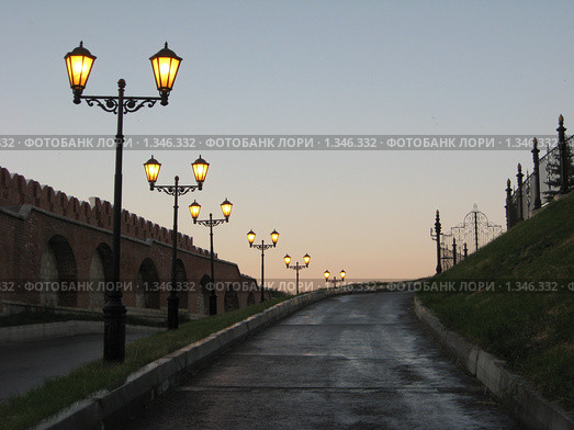 Фонари (2009 год). Стоковое фото, фотограф Надежда Коновалова / Фотобанк Лори