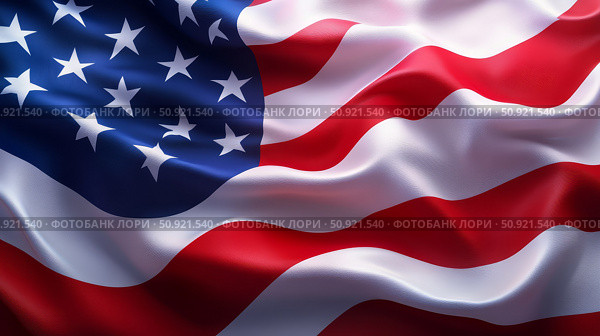 freedom red white and blue banner ai generated. Стоковое AI-изображение, AI-художник Vectorwin / Фотобанк Лори