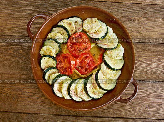 Fırında Kabak Dizme.Turkish cuisine. Стоковое фото, фотограф Александр Fanfo / Фотобанк Лори