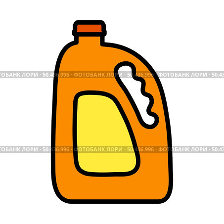 Fruit Juice Canister Icon. Editable Bold Outline With Color Fill Design. Vector Illustration. Стоковая иллюстрация, агентство Ingram Publishing / Фотобанк Лори