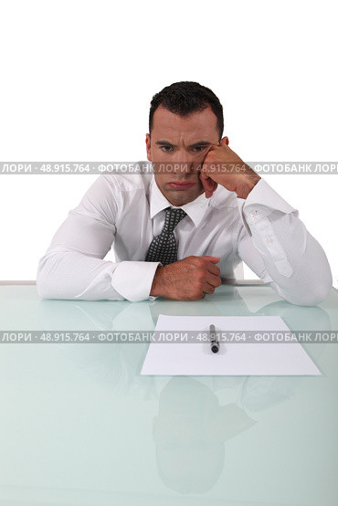 Frustrated man. Стоковое фото, агентство Ingram Publishing / Фотобанк Лори
