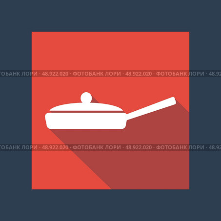 frying pan icon. Стоковая иллюстрация, агентство Ingram Publishing / Фотобанк Лори