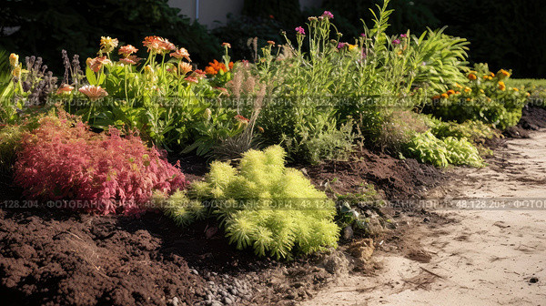 garden nitrogen in soil ai generated. Стоковое AI-изображение, AI-художник Vectorwin / Фотобанк Лори