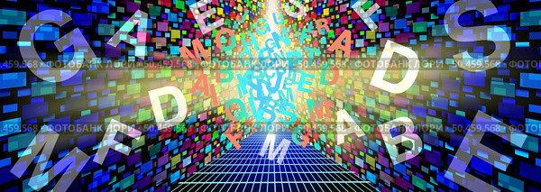 Generative AI And Artificial Intelligence Text To Image training with word Prompt and content generator using keyword in a computer for prompting to create new art as writing or image creation concept as a 3D illiustration. Стоковое AI-изображение, агентство Ingram Publishing / Фотобанк Лори