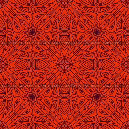Geometric symmetrical seamless pattern, vector illustration. Стоковая иллюстрация, агентство Ingram Publishing / Фотобанк Лори