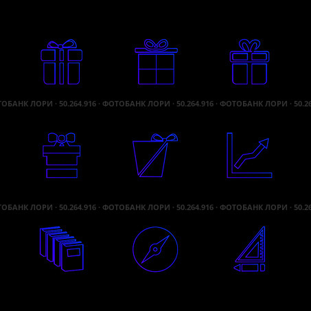 giftboxes , gifts , christmas , birthdays , dollar,  shopping, compass , checkboxes , search , chart , time , map , icon, vector, design,  flat,  collection, style, creative,  icons. Стоковая иллюстрация, агентство Ingram Publishing / Фотобанк Лори