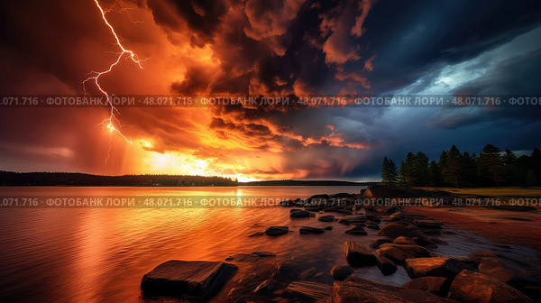 glare bright light burst ai generated. Стоковое AI-изображение, AI-художник Vectorwin / Фотобанк Лори