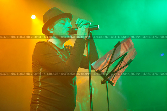 Глеб Самойлов & THE MATRIXX (2012 год). Редакционное фото, фотограф Литвяк Игорь / Фотобанк Лори