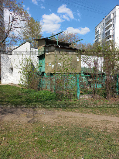 Голубятня во дворе жилых домов. 2-й проезд Подбельского. Район Богородское. Город Москва (2023 год). Стоковое фото, фотограф lana1501 / Фотобанк Лори