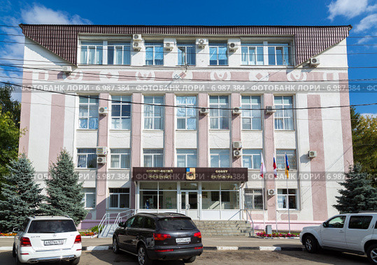Город Энгельс. Энгельсский городской совет депутатов (2014 год). Редакционное фото, фотограф Сергей Лаврентьев / Фотобанк Лори