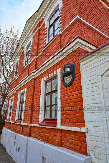 Город Казань. Музей Льва Николаевича Толстого. (Дом Горталова). Улица Япеева, дом 15 (2024 год). Редакционное фото, фотограф Александр Тараканов / Фотобанк Лори