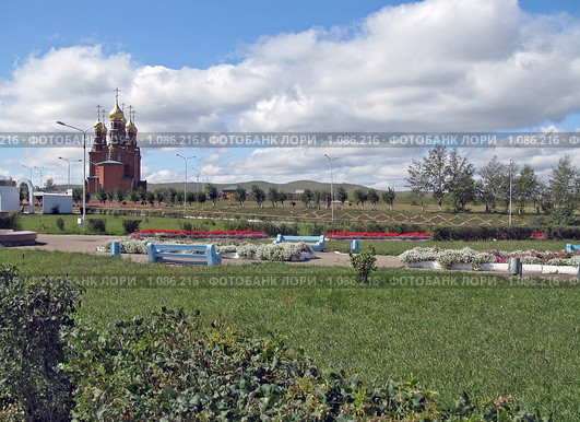 Город Краснокаменск (2009 год). Стоковое фото, фотограф Геннадий Соловьев / Фотобанк Лори