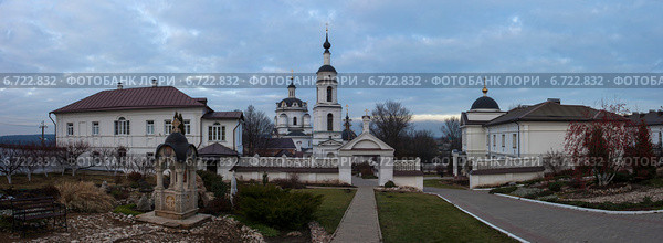 Город Малоярославец. Свято-Никольский Черноостровский женский монастырь (2014 год). Стоковое фото, фотограф Литвяк Игорь / Фотобанк Лори