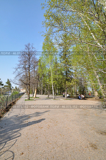 Город Тобольск. Сад Ермака (2019 год). Стоковое фото, фотограф Александр Тараканов / Фотобанк Лори