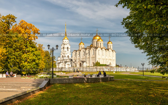 Город Владимир. Свято-Успенский Кафедральный собор (2020 год). Стоковое фото, фотограф Олег Пученков / Фотобанк Лори