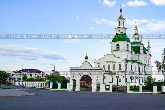 Город Ялуторовск. Сретенский собор. Тюменская область (2023 год). Стоковое фото, фотограф Александр Тараканов / Фотобанк Лори