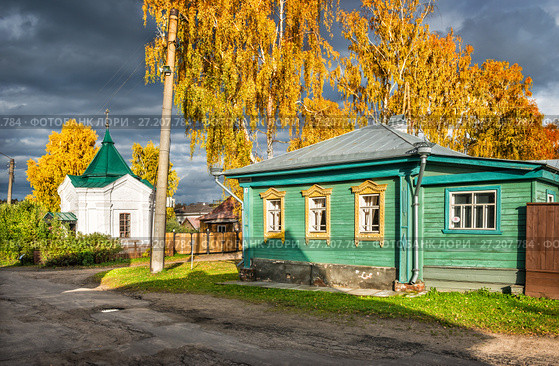 Гостевой дом и часовня Guest house and Nikolskaya chapel (2017 год). Стоковое фото, фотограф Baturina Yuliya / Фотобанк Лори