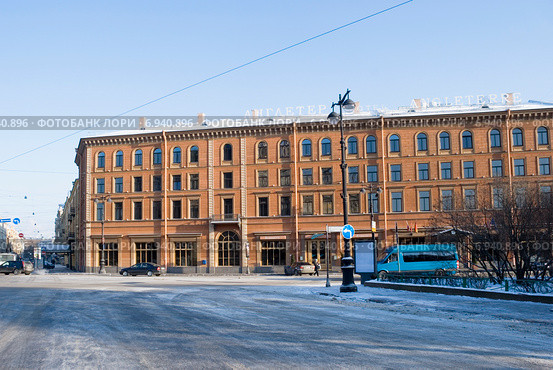 Гостиница "Англетер". Санкт-Петербург (2012 год). Редакционное фото, фотограф Александр Щепин / Фотобанк Лори