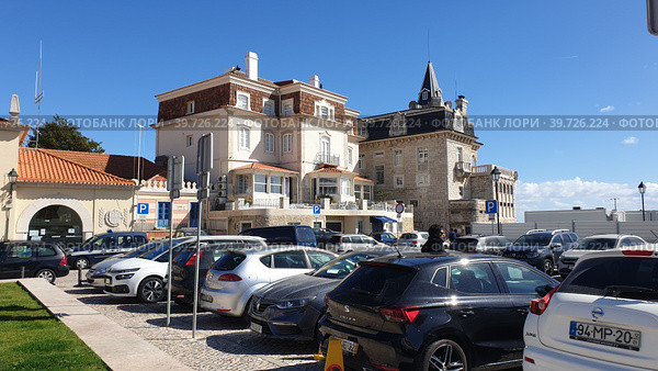 Гостиница Casa Seixas. Дворец Villa Cascais. Бухта Кашкайша. Лиссабон, Португалия (2023 год). Редакционное фото, фотограф lana1501 / Фотобанк Лори