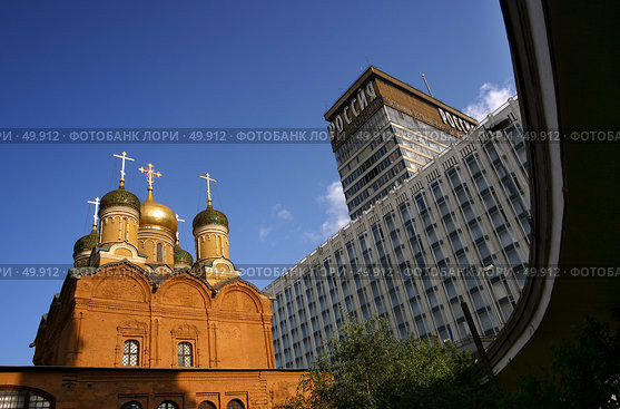 Гостиница Россия (2005 год). Стоковое фото, фотограф Морозова Татьяна / Фотобанк Лори