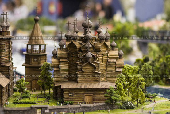 Гранд-макет. Санкт-Петербург. Малая глубина резкости (2013 год). Редакционное фото, фотограф Gagara / Фотобанк Лори