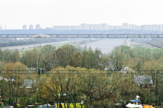 Гребной канал в Крылатском весной (2012 год). Стоковое фото, фотограф Алёшина Оксана / Фотобанк Лори