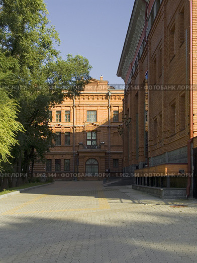 Хабаровский краеведческий музей, новая пристройка (2010 год). Редакционное фото, фотограф Дмитрий Фиронов / Фотобанк Лори