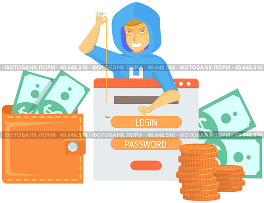 Hacker attack. Hacker breaks into computer. Cyber attacker cracker trying to hack laptop password. Breaking login, pin code, cracking screen lock, cartoon vector. Hacking protection security system. Hacker attack. Hacker breaks into computer. Cyber attacker cracker trying to hack laptop password. Стоковая иллюстрация, агентство Ingram Publishing / Фотобанк Лори