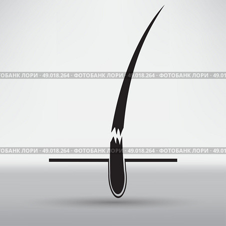 hair follicle treatment design. Стоковая иллюстрация, агентство Ingram Publishing / Фотобанк Лори