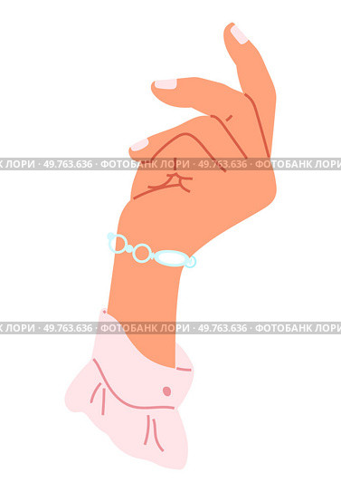 Hands pose vector illustration. The human hand expressed range emotions through its gestures The pointing finger directed attention to specific object The flexibility wrist allowed for graceful hand. Hands pose. The hand gesture signaled start ceremony. The hands pose metaphor represented unity and collaboration. Стоковая иллюстрация, агентство Ingram Publishing / Фотобанк Лори